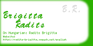 brigitta radits business card